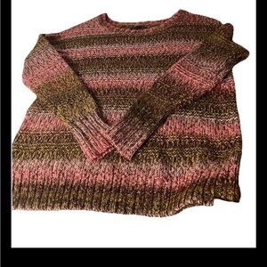 American Eagle Cozy Fall Round Neck Sweater Medium